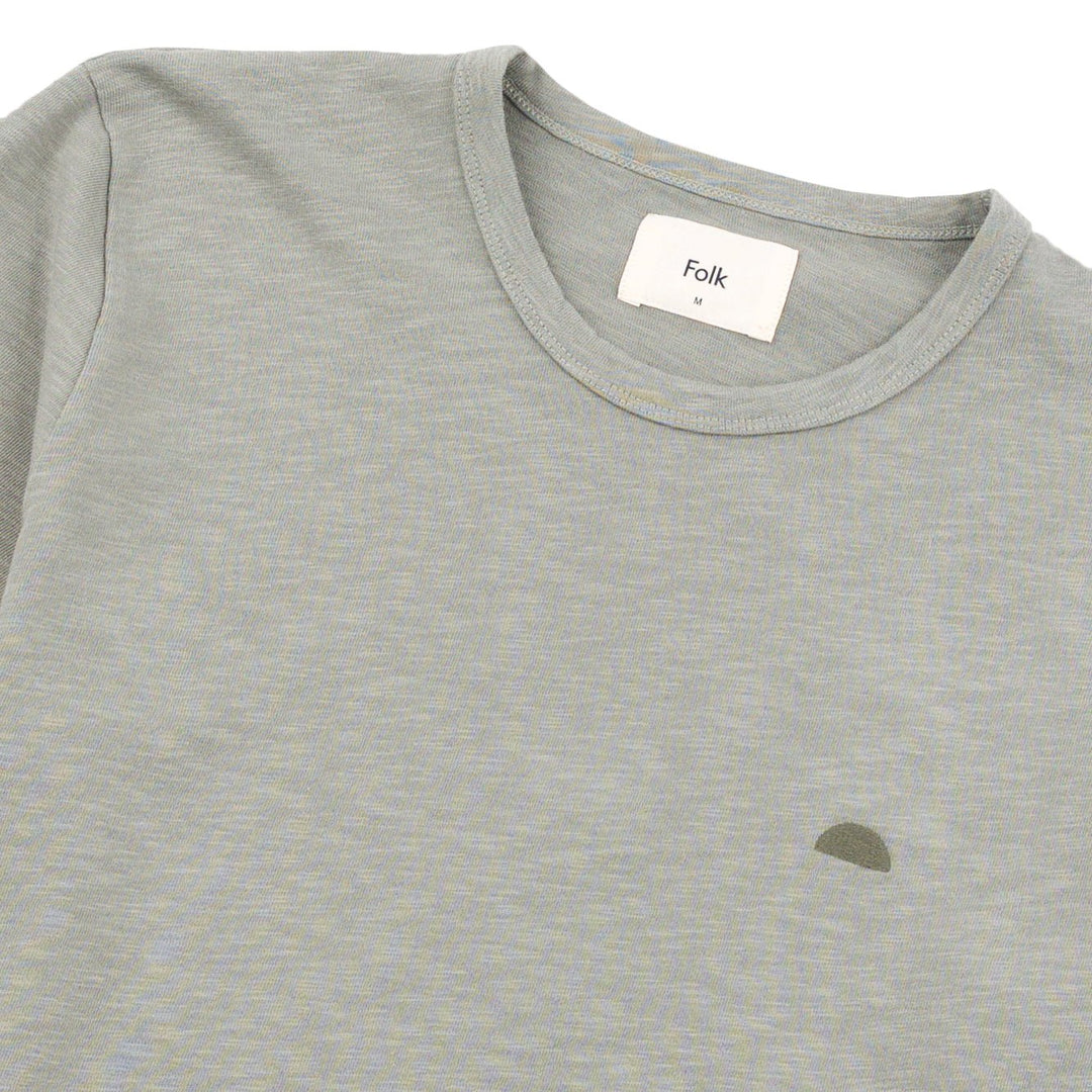 Slub Tee Light Sage - Merchant Menswear