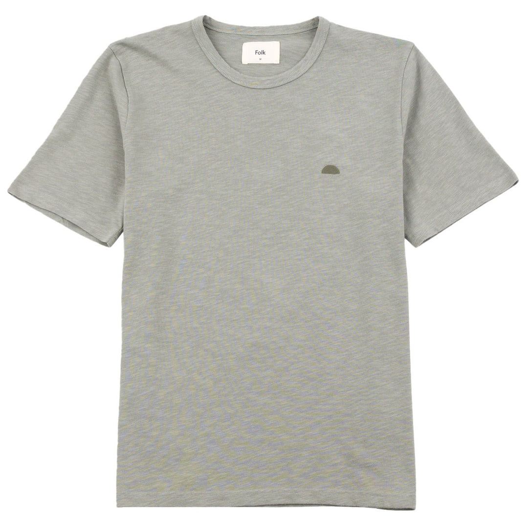 Slub Tee Light Sage - Merchant Menswear