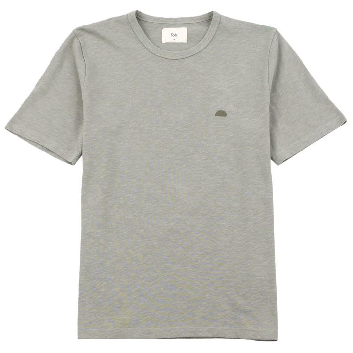 Slub Tee Light Sage - Merchant Menswear