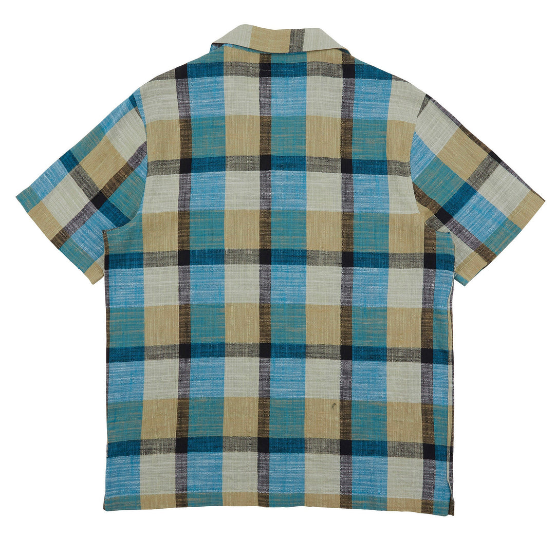 Soft Collar Shirt Multi Gingham Check Multi - Merchant Menswear
