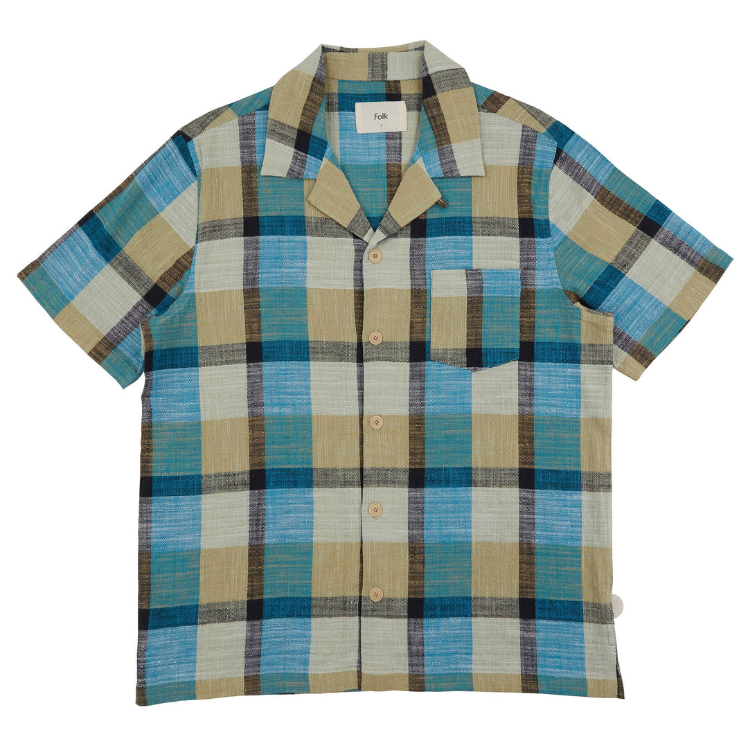 Soft Collar Shirt Multi Gingham Check Multi - Merchant Menswear