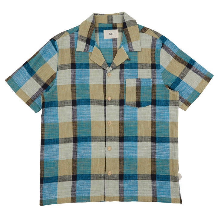 Soft Collar Shirt Multi Gingham Check Multi - Merchant Menswear