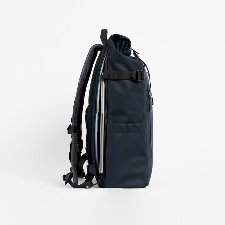 Stubble & Co The Roll Top 20L Midnight Blue - Merchant Menswear