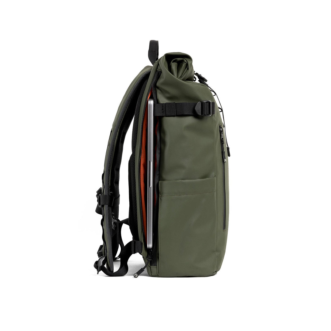 Stubble & Co The Roll Top 20L Urban Green - Merchant Menswear
