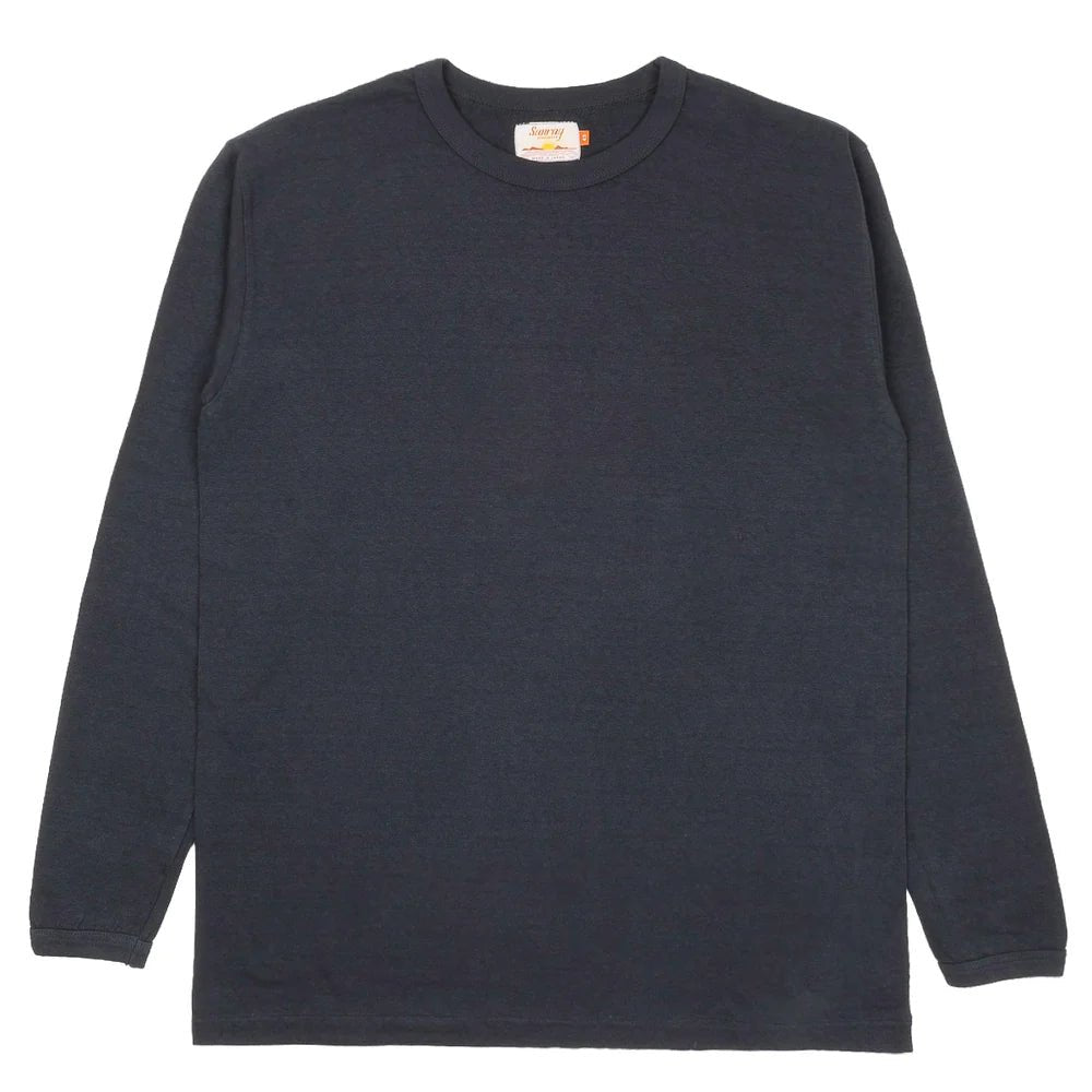 Sunray Sportswear Haleiwa LS T-Shirt Blue Graphite - Merchant Menswear