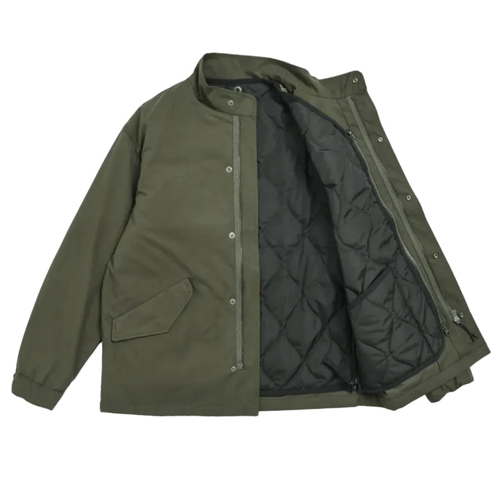 Taion Military V Neck Liner Plus Outer Jacket Olive/Black - Merchant Menswear