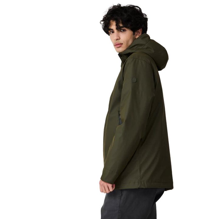 Tanta Rainwear Plas Waterproof Jacket Khaki - Merchant Menswear