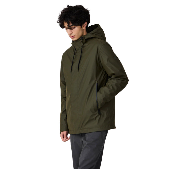 Tanta Rainwear Plas Waterproof Jacket Khaki - Merchant Menswear