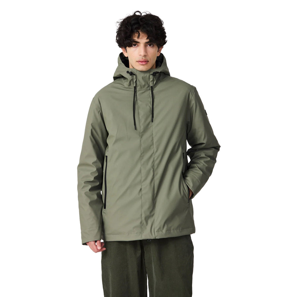 Tanta Rainwear Plas Waterproof Jacket Mulled Basil - Merchant Menswear