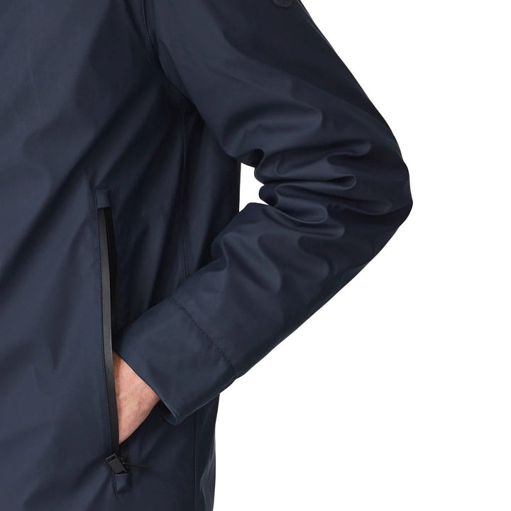 Tanta Rainwear Plas Waterproof Jacket Navy - Merchant Menswear