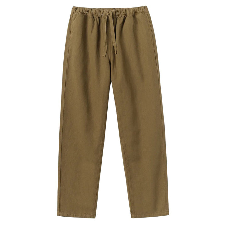 Toast Menswear Alfie Woodland Green Herringbone Trousers Green - Merchant Menswear