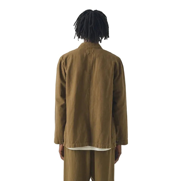 Toast Menswear Arlo Herringbone Jacket Woodland Green - Merchant Menswear