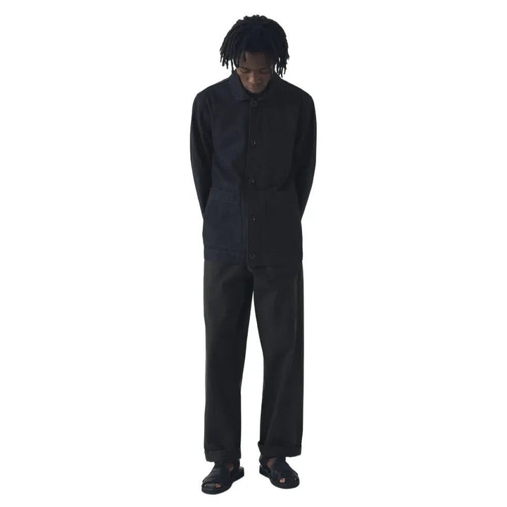 Toast Menswear Denim Chore Jacket Indigo Blue - Merchant Menswear