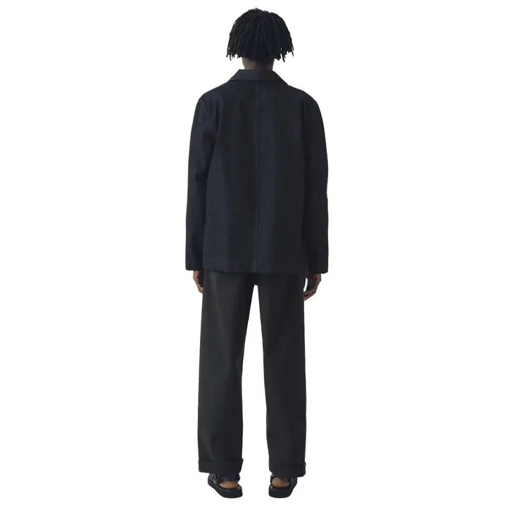 Toast Menswear Denim Chore Jacket Indigo Blue - Merchant Menswear