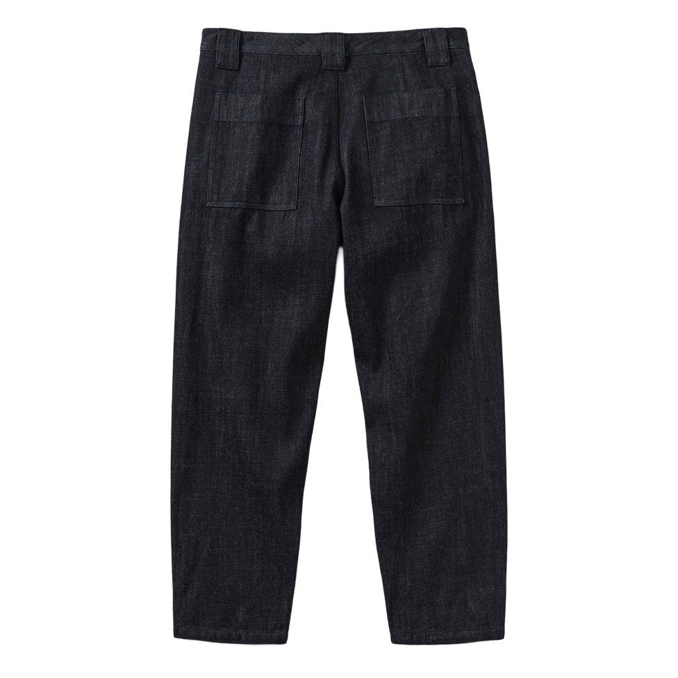 Toast Menswear Japanese Denim Trousers Dark Indigo - Merchant Menswear