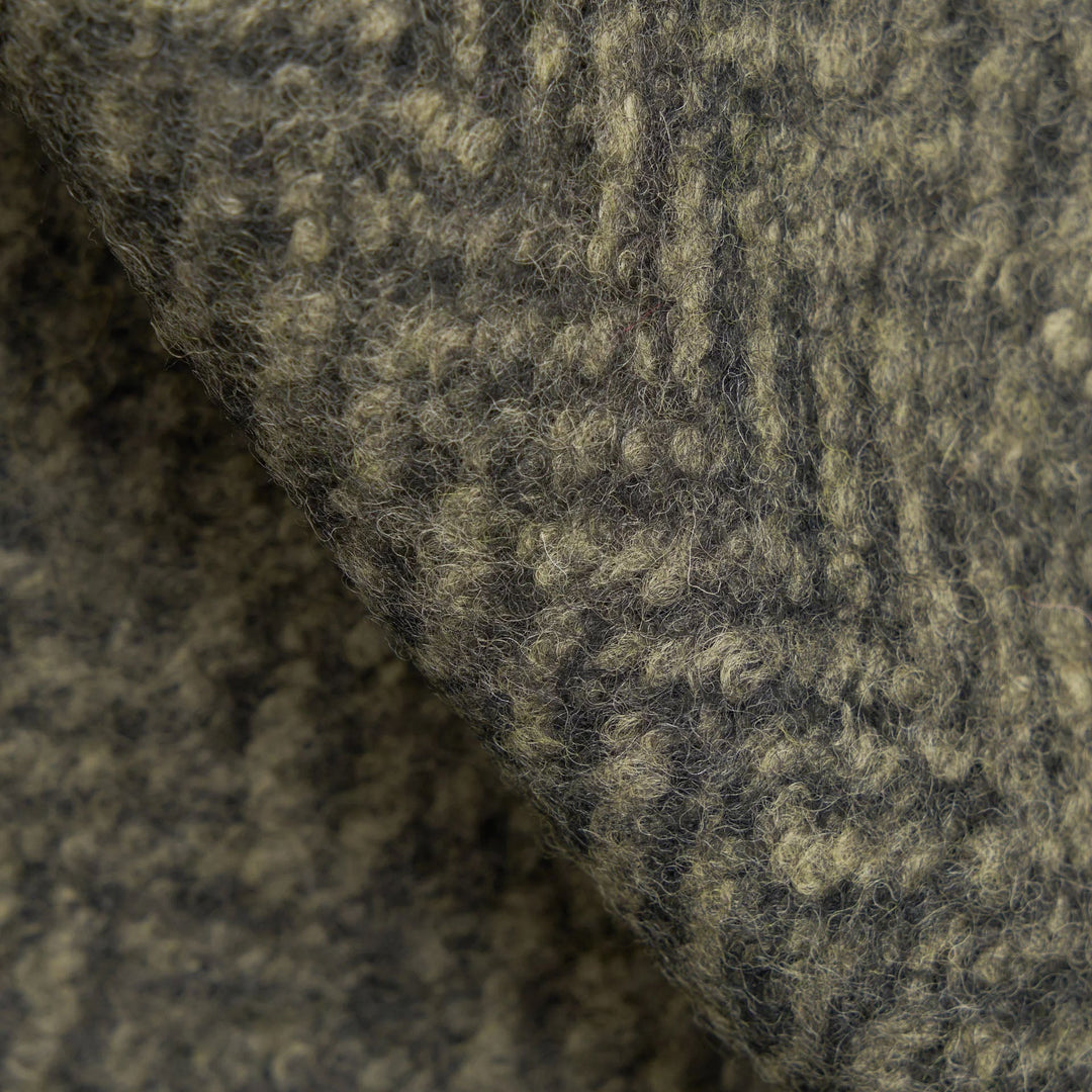 Universal Works Advance Cardigan Raven Fleece Olive - Merchant Menswear