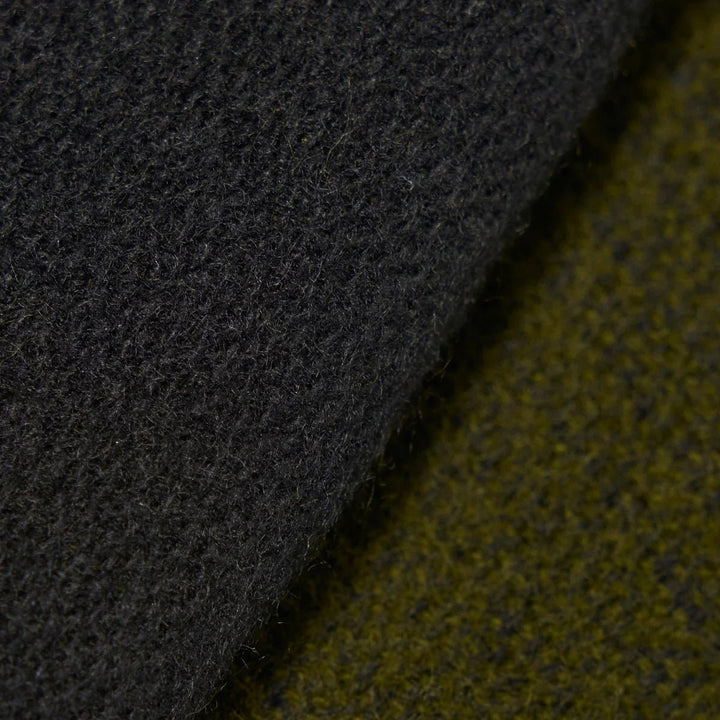 Universal Works Double Sided Scarf Green / Black - Merchant Menswear