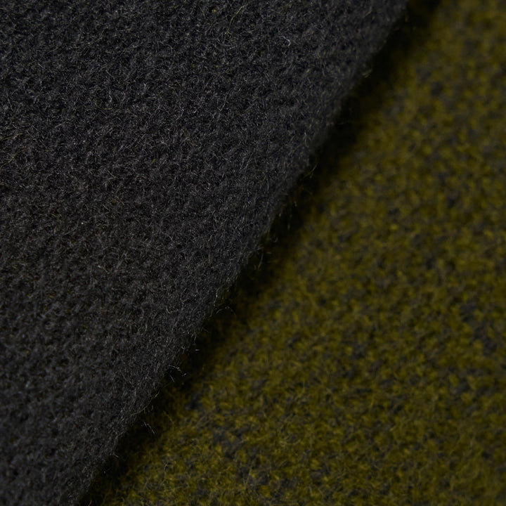 Universal Works Doubled Sided Scarf Green/Black - Merchant Menswear