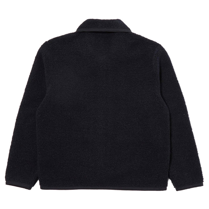 Universal Works Lancaster Jacket Wool Fleece Navy - Merchant Menswear