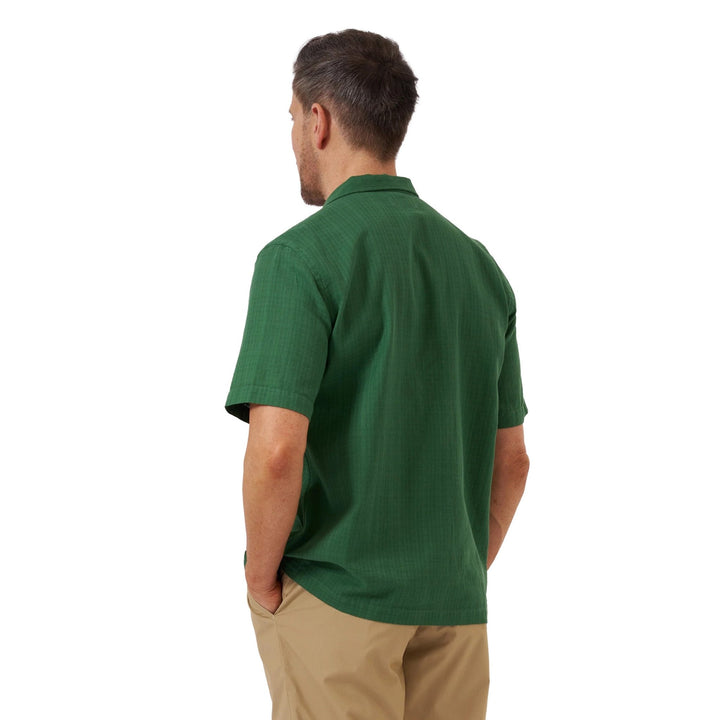 Universal Works Letts Cotton Road Shirt Green - Merchant Menswear