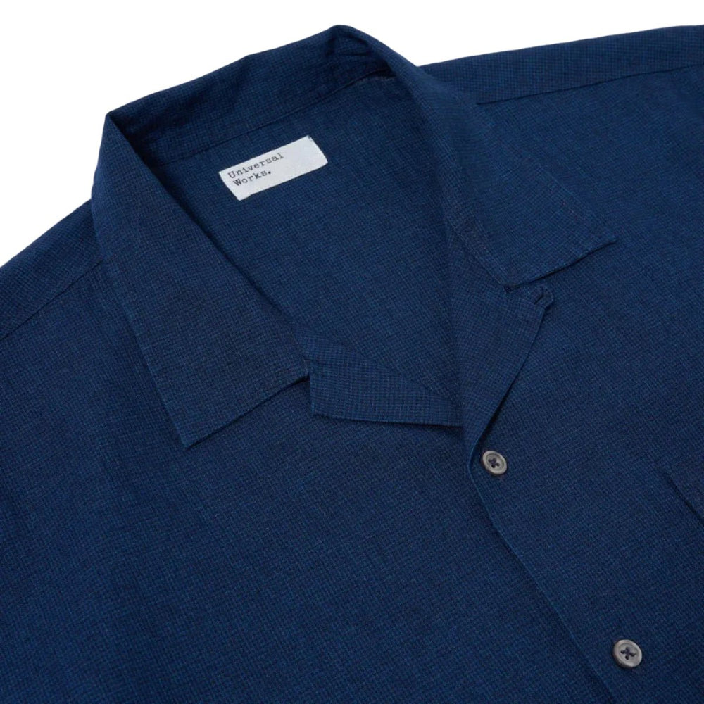 Universal Works Lincot Denim Road Shirt Indigo - Merchant Menswear
