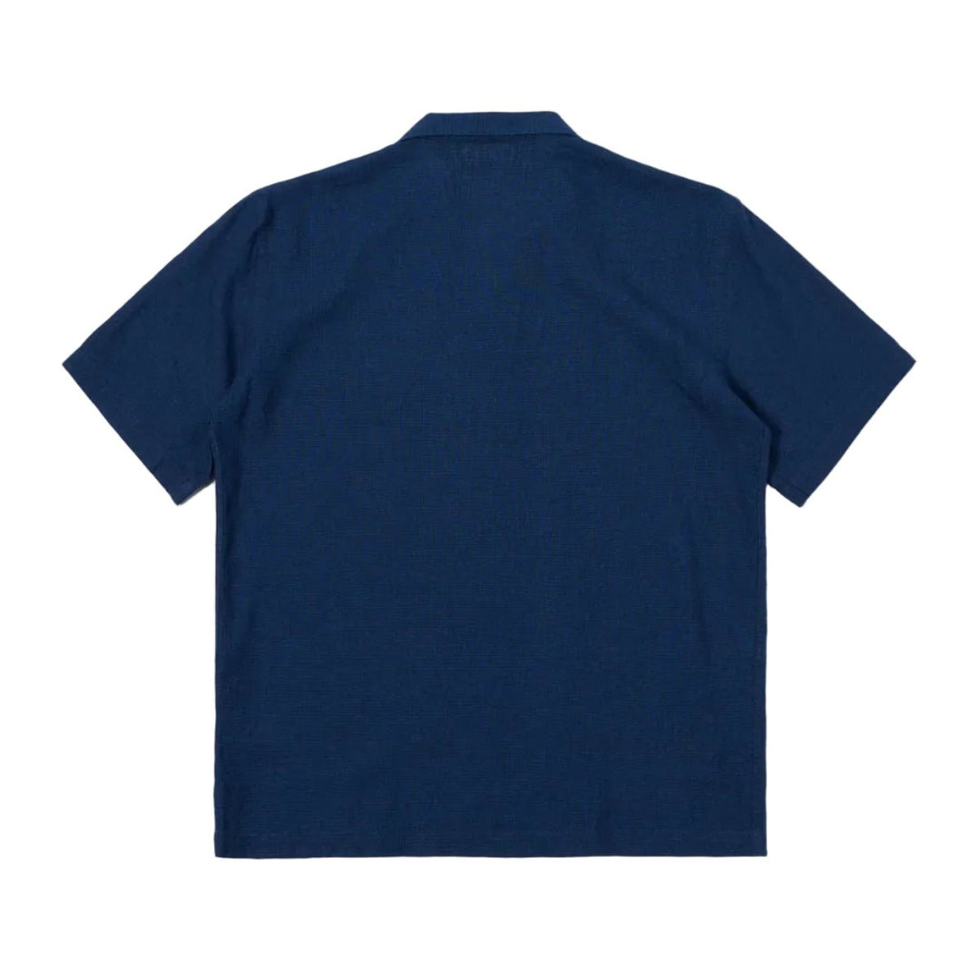 Universal Works Lincot Denim Road Shirt Indigo - Merchant Menswear