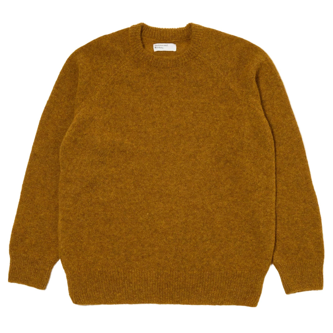 Universal Works Lyon Crew Gold - Merchant Menswear