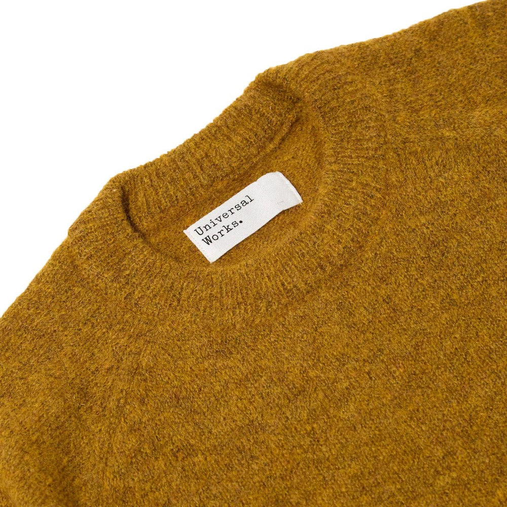 Universal Works Lyon Crew Gold - Merchant Menswear