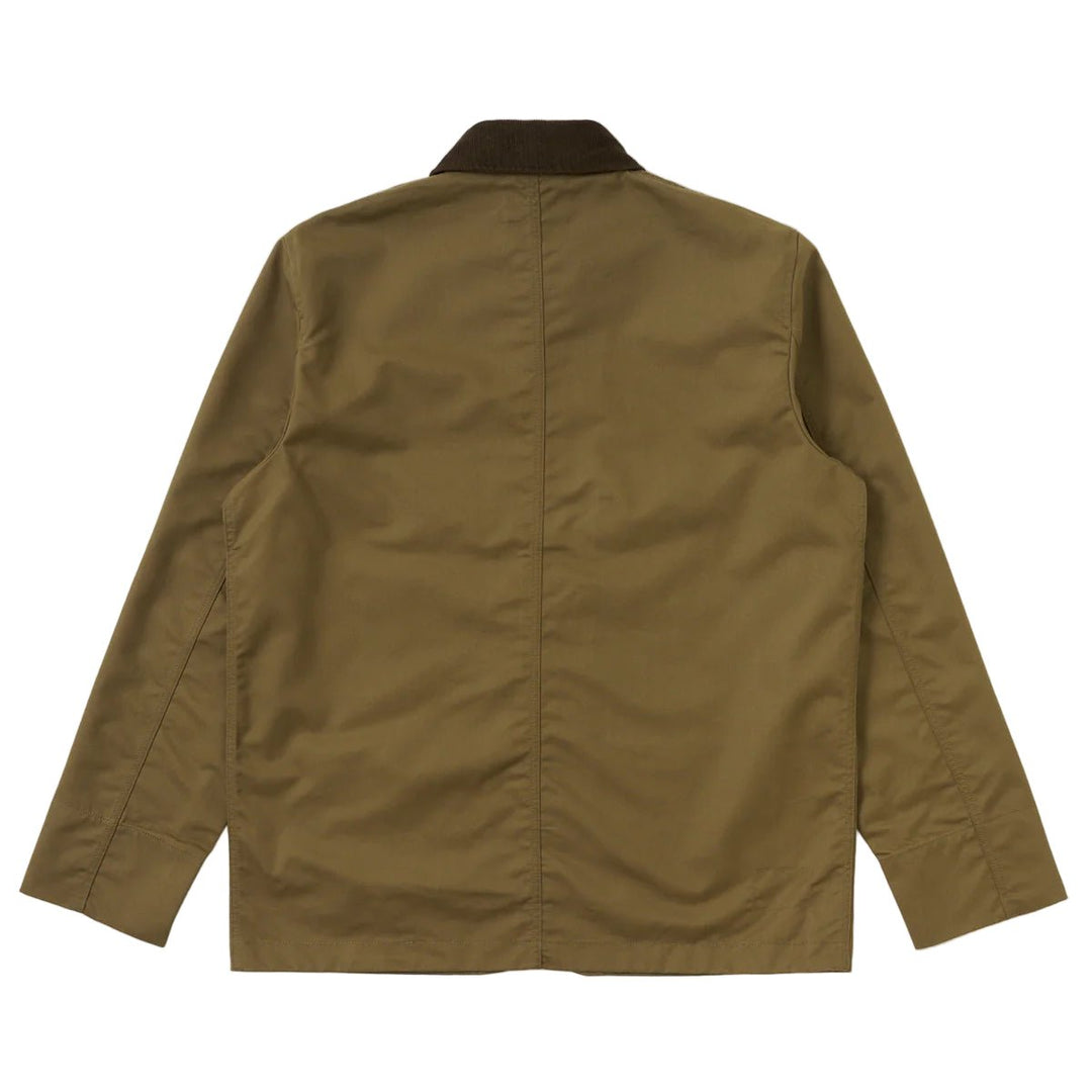 Universal Works Merchant Jacket Brushed Polytech Khaki - Merchant Menswear