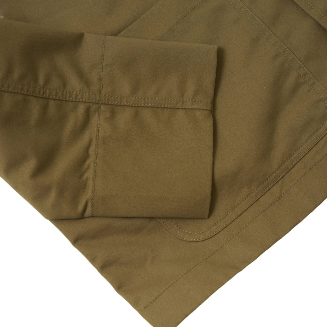 Universal Works Merchant Jacket Brushed Polytech Khaki - Merchant Menswear
