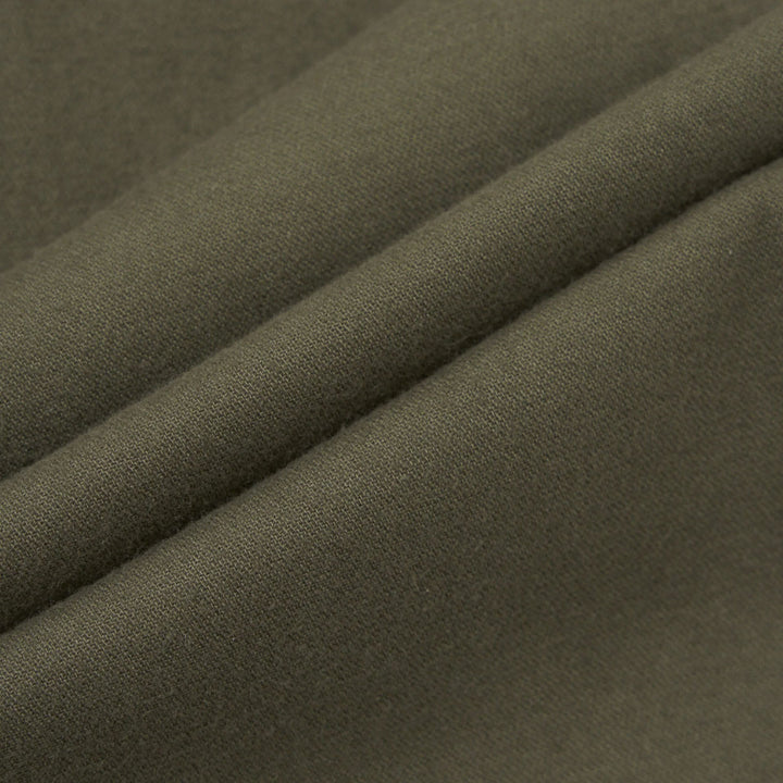 Universal Works Military Chino In Brushed Moleskin Olive - Merchant Menswear