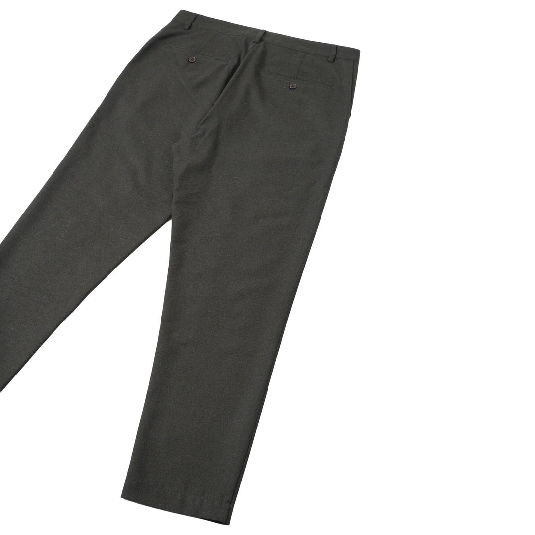 Universal Works Military Chino Olive Recycled Tweed - Merchant Menswear