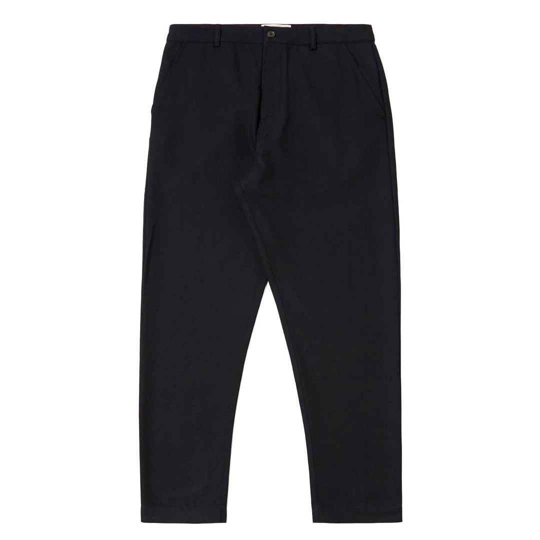 Universal Works Military Chino Upcycled Tweed Dark Navy - Merchant Menswear