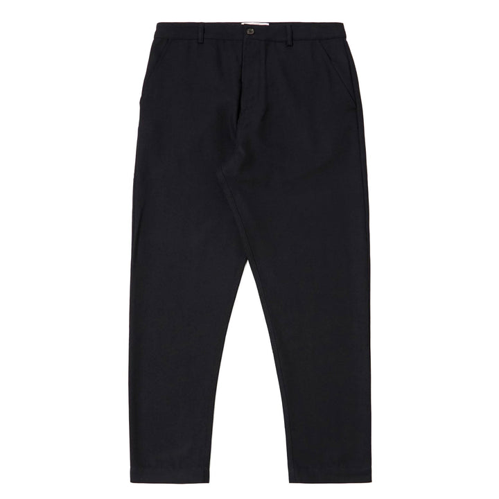 Universal Works Military Chino Upcycled Tweed Dark Navy - Merchant Menswear