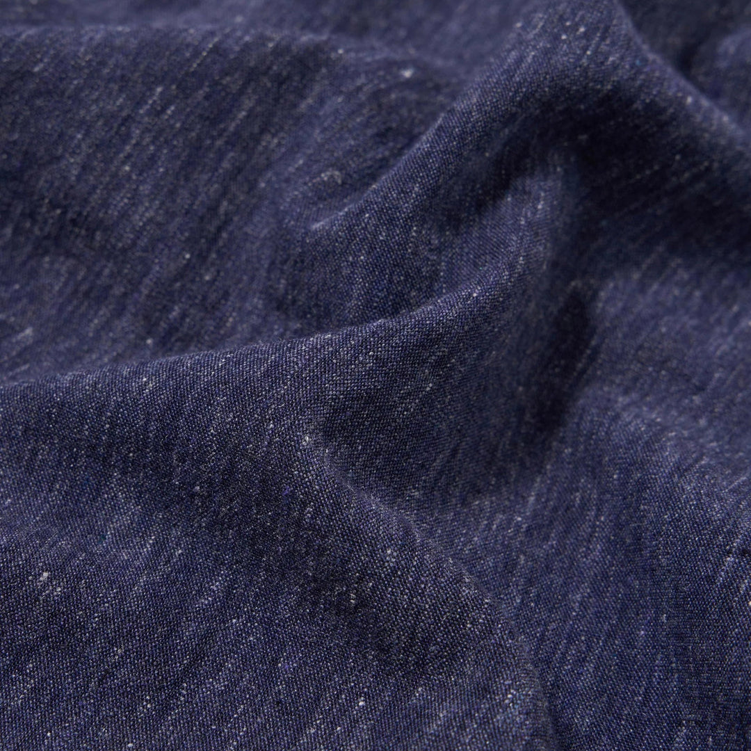 Universal Works Road Shirt Sido Linen Mix - Merchant Menswear
