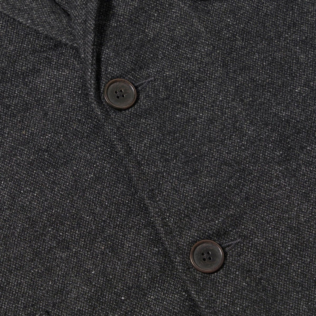 Universal Works Two Button Jacket Anders Wool Upcycled Grey - Merchant Menswear