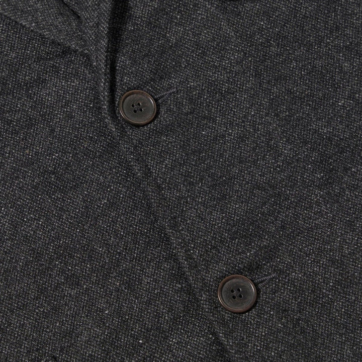 Universal Works Two Button Jacket Anders Wool Upcycled Grey - Merchant Menswear