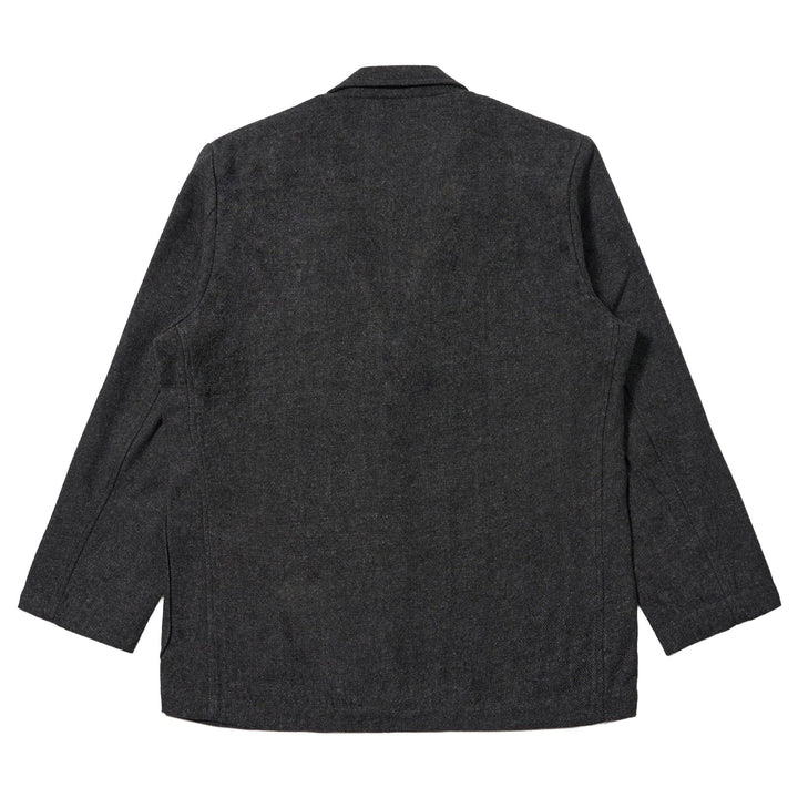 Universal Works Two Button Jacket Anders Wool Upcycled Grey - Merchant Menswear