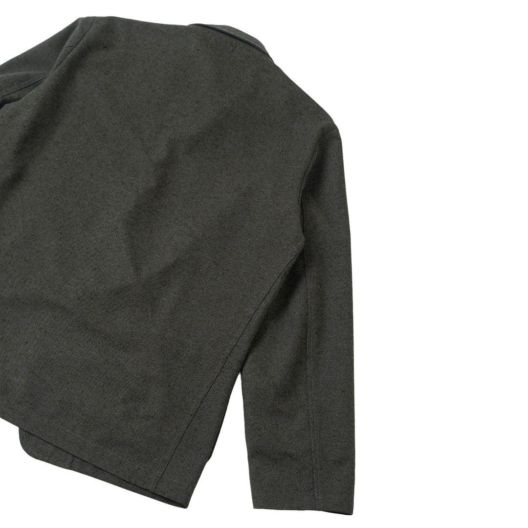 Universal Works Two Button Jacket Olive Recycled Tweed - Merchant Menswear
