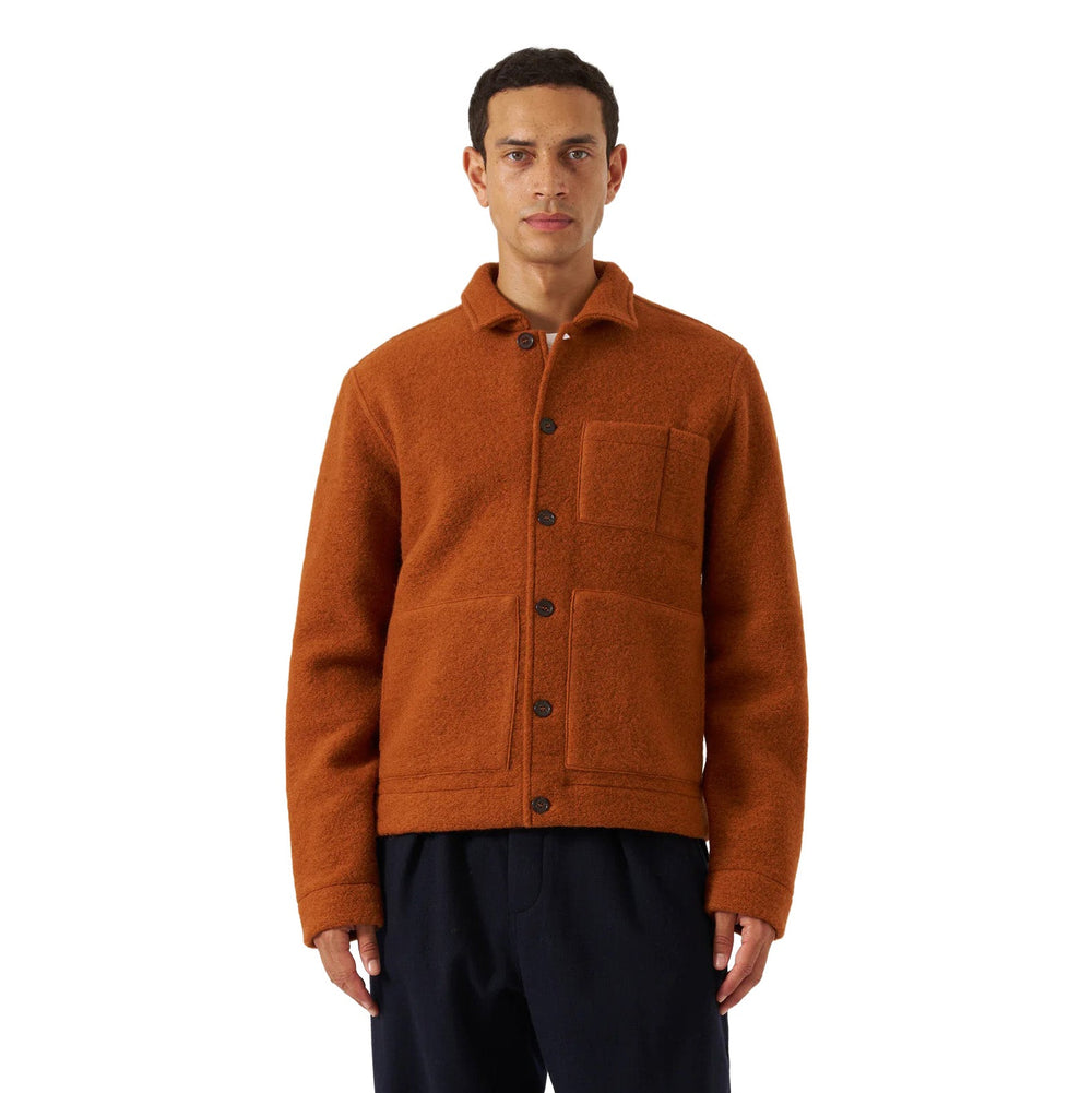 Universal Works Uniform Jacket Rust - Merchant Menswear