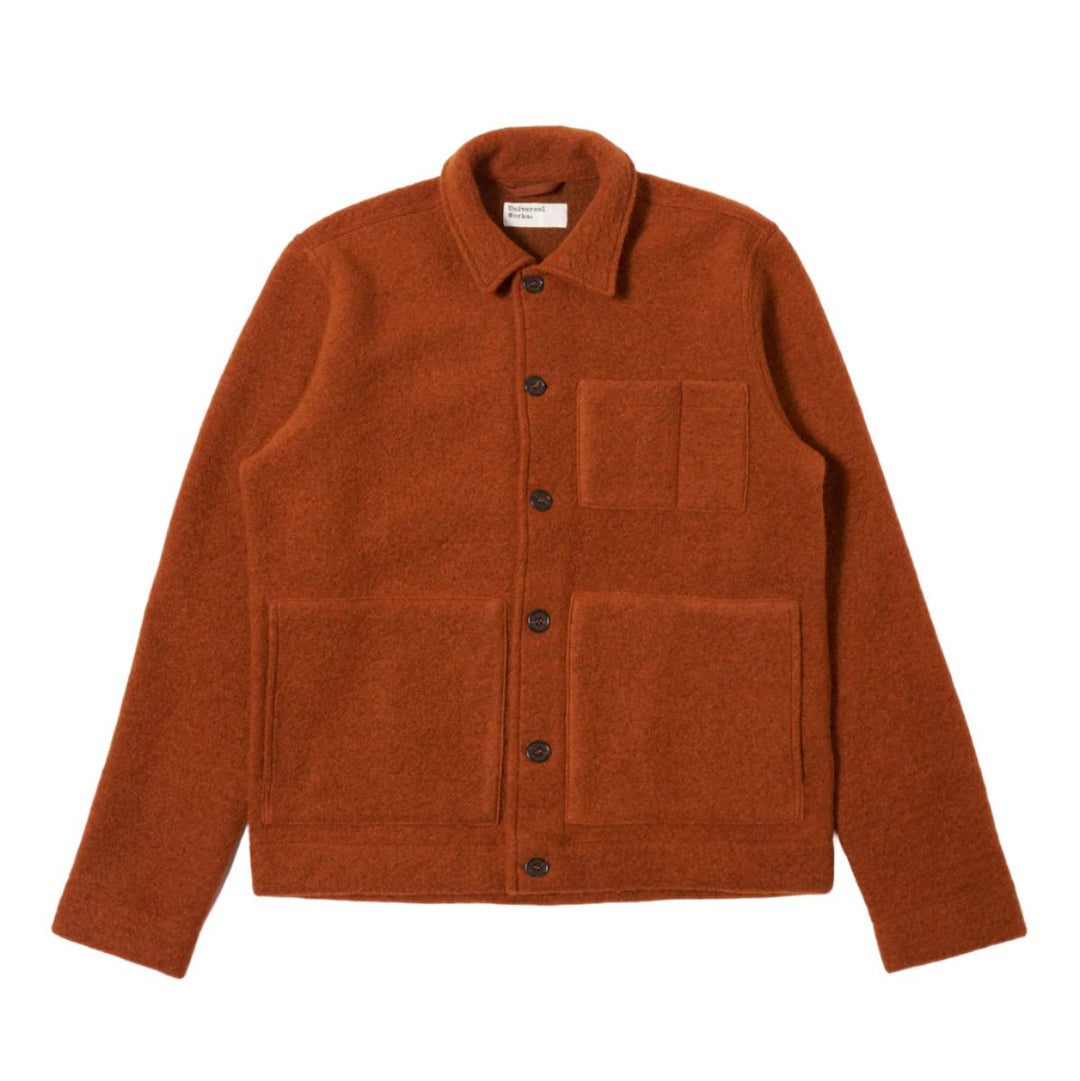 Universal Works Uniform Jacket Rust - Merchant Menswear