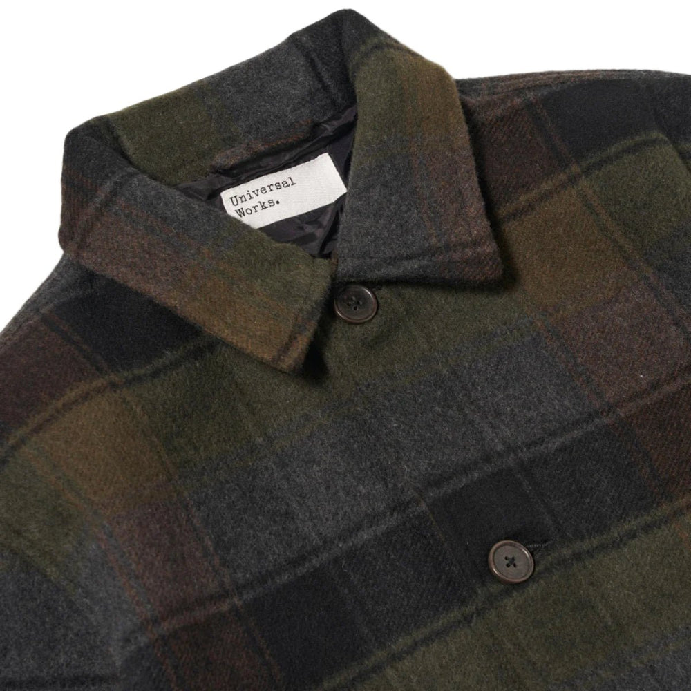 Universal Works Wayfarer Jacket Black / Brown - Merchant Menswear