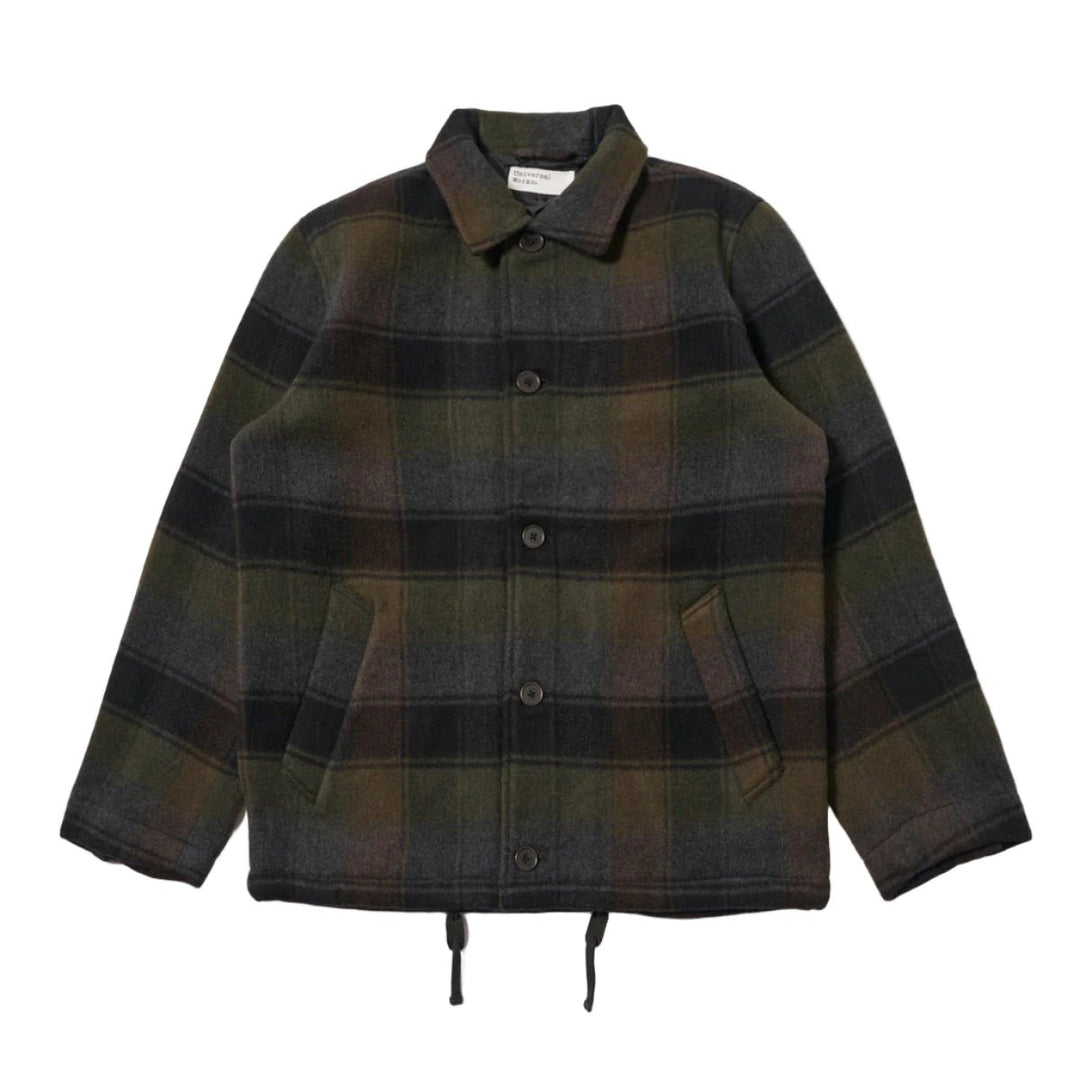 Universal Works Wayfarer Jacket Black / Brown - Merchant Menswear
