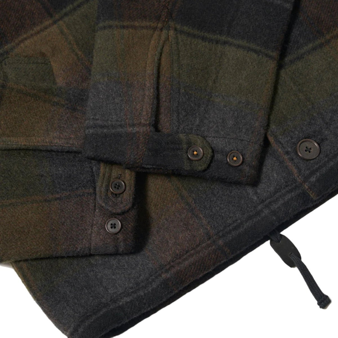 Universal Works Wayfarer Jacket Black / Brown - Merchant Menswear