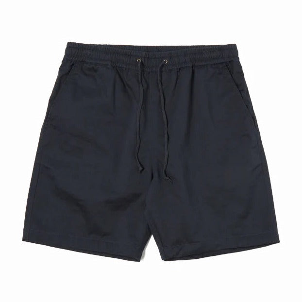 universal works Beach Short In Navy Twill Navy Front Image