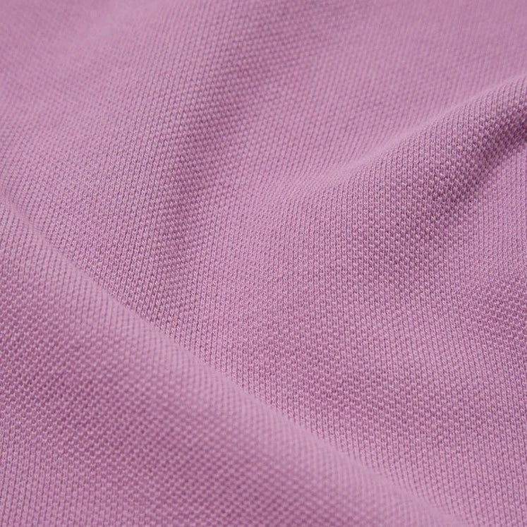universal works Vacation Pique Polo In Lilac Fabric Image