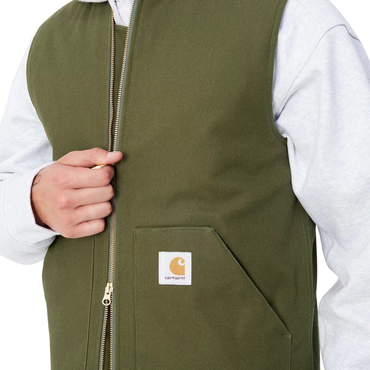 Classic Vest Dearborn Canvas Tarragon Rigid