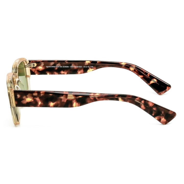 Waiting For The Sun Ced Sunglasses E18 E20 Champagne - Dark Tortoiseshell - Merchant Menswear