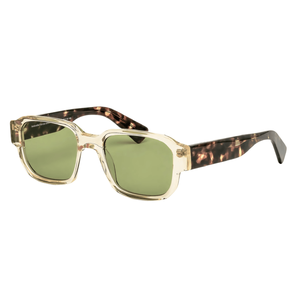 Waiting For The Sun Ced Sunglasses E18 E20 Champagne - Dark Tortoiseshell - Merchant Menswear