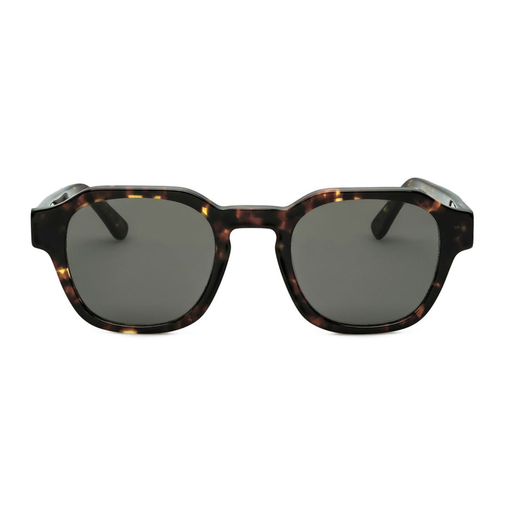 Waiting For The Sun Geo Sunglasses E20 Green Lens - Merchant Menswear
